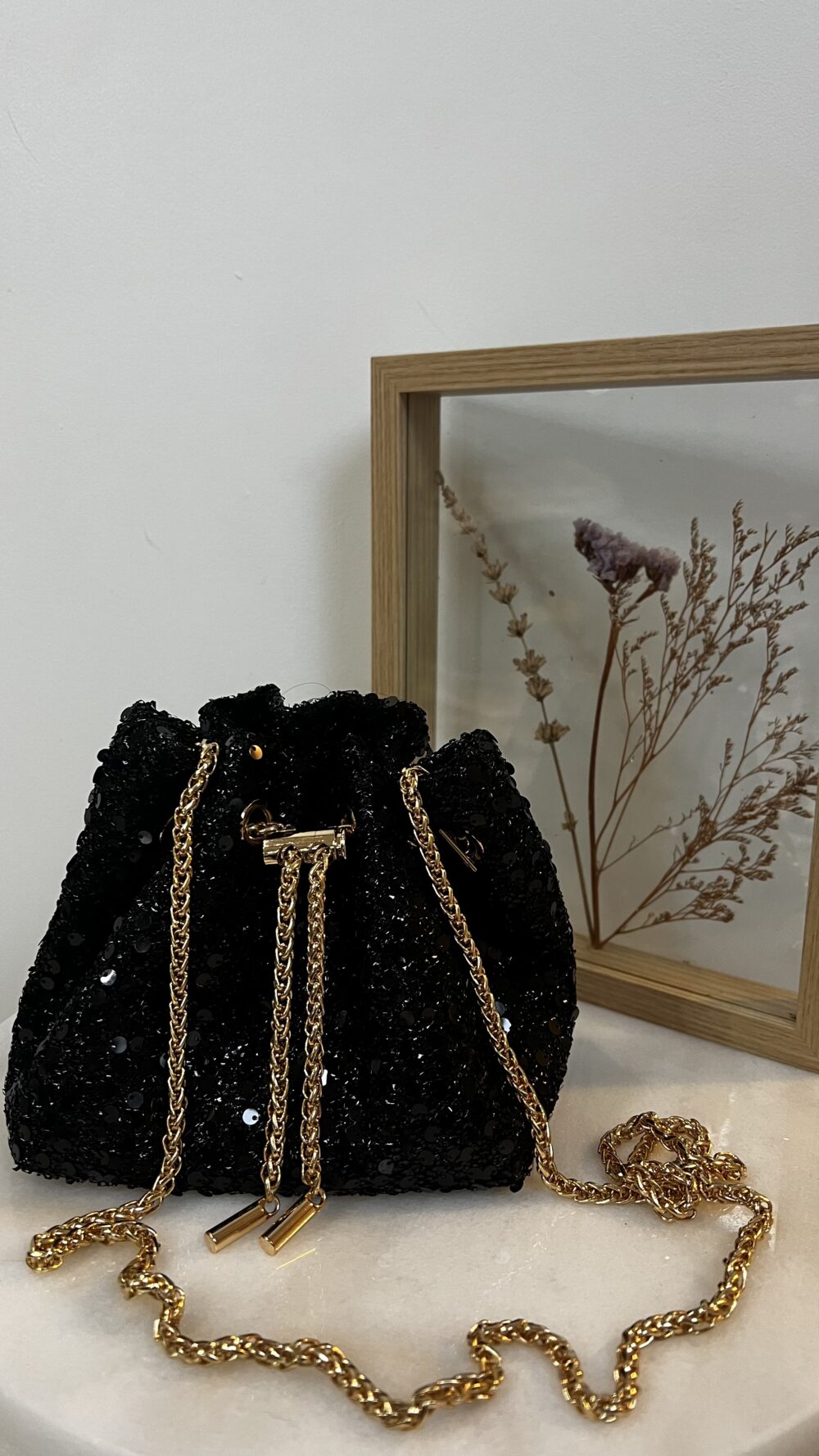 Sac sequins noir – Image 2