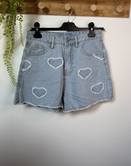 SHORT EN JEANS LOVE