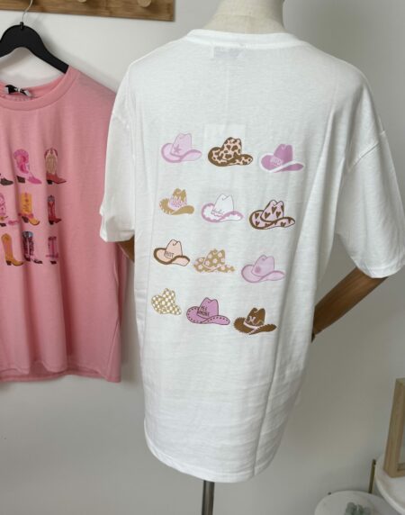 TEE-SHIRT COW-BOY HAT
