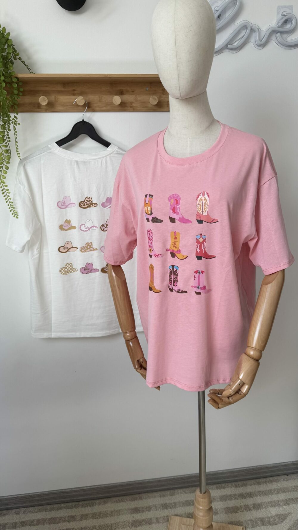 TEE-SHIRT COW-BOY BOOT