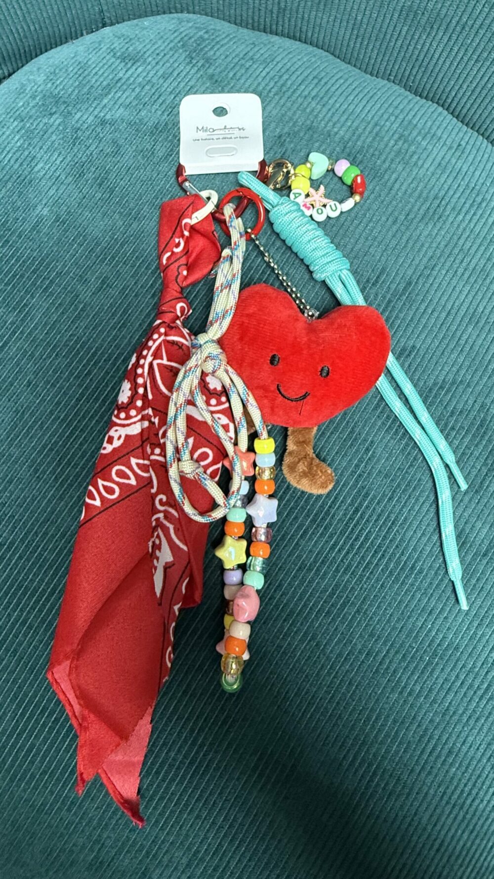 PORTE-CLÉS COEUR